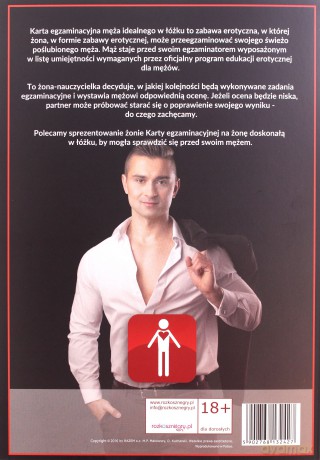Karta egzaminacyjna na męża doskonałego w łóżku
