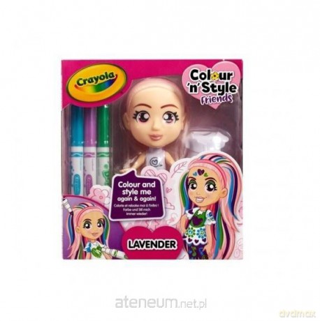 Lalka Colour'n'Style Friends Lavender
