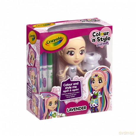 Lalka Colour'n'Style Friends Lavender
