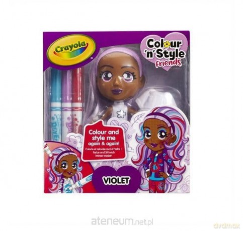 Lalka Colour'n'Style Friends Violet