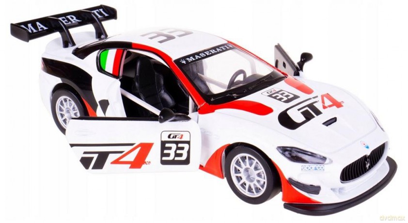 Maserati Grand Turismo MC GT4 Biały 1:32