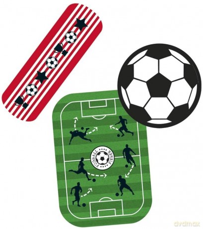 Plastry z opatrunkiem dla dzieci - Futbol