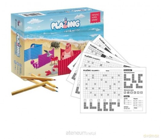 Plażing Roll&Write [GRA PLANSZOWA]