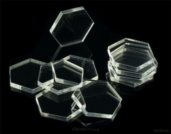 Podstawki pod figurki hex 30x2mm 10 szt [FIGURKA]