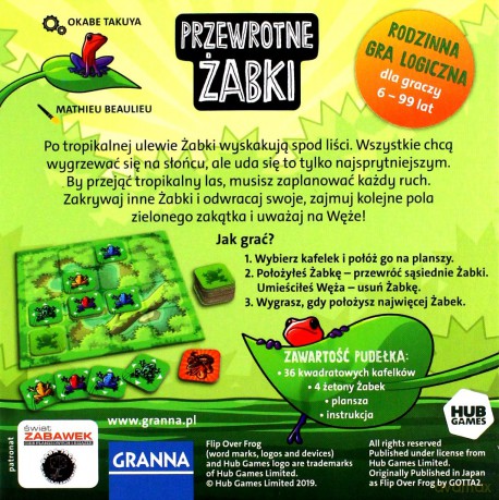 Przewrotne żabki