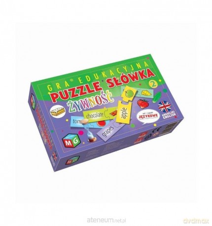 Puzzle słówka Żywność