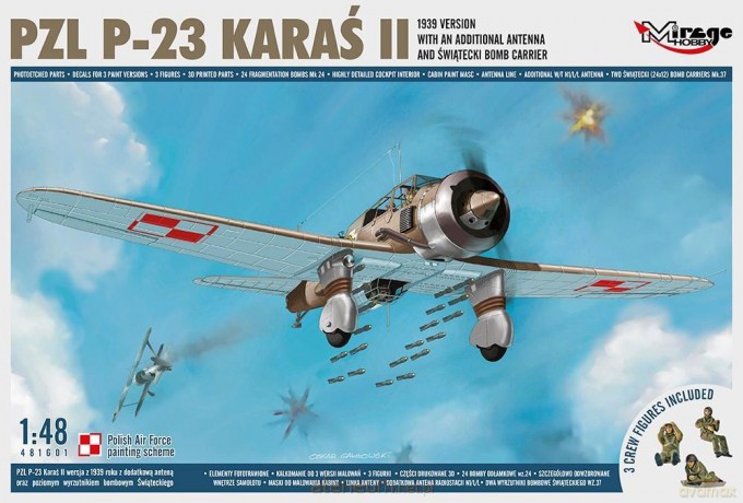 PZL P-23 KARAŚ II. Wersja z 1939 roku
