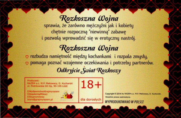Rozkoszna wojna