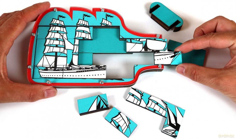 Ship in a Bottle - łamigłówka Recent Toys 3/5