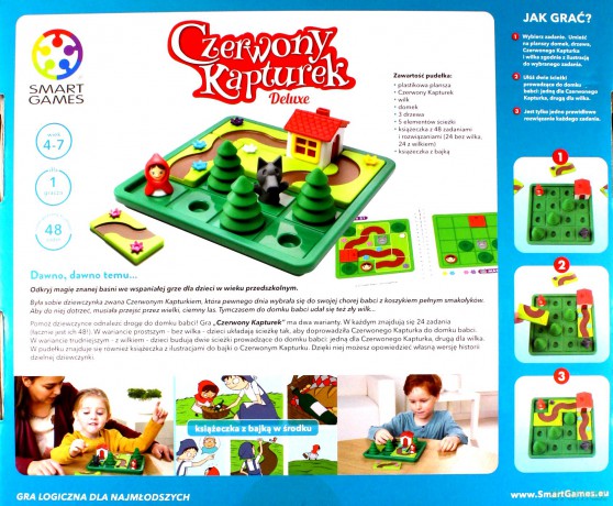 Smart Games Czerwony Kapturek (PL) [GRA PLANSZOWA]