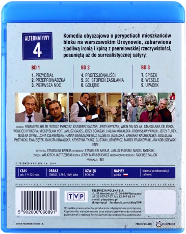 Alternatywy 4 (Rekonstrukcja Cyfrowa) [3xBlu-Ray]