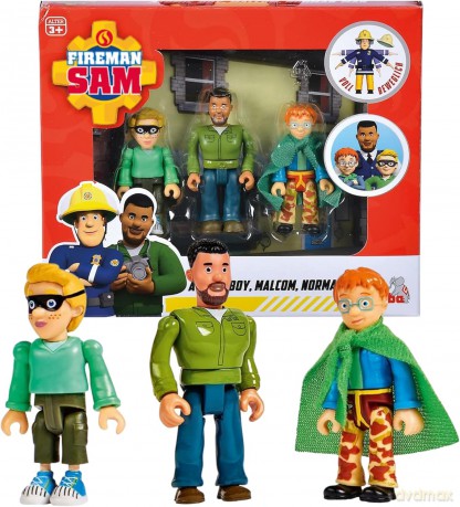 Strażak Sam zestaw 3 figurek [FIGURKA]