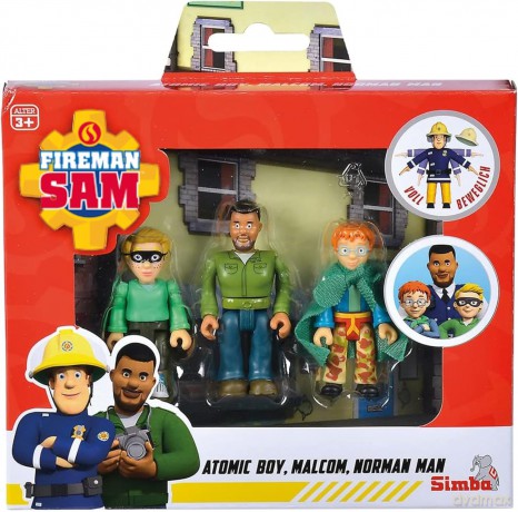 Strażak Sam zestaw 3 figurek [FIGURKA]