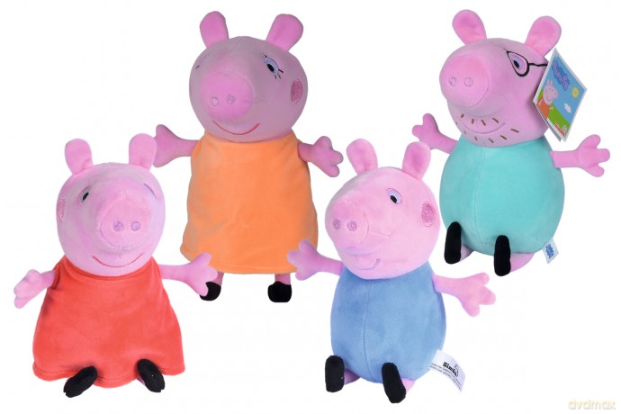 Świnka Peppa. Maskotki pluszowe 16-20 cm (wysyłka losowa)