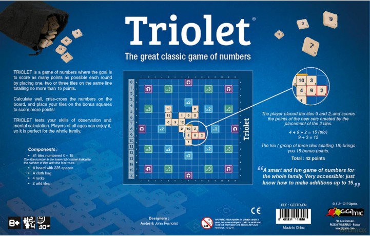Triolet [GRA PLANSZOWA]