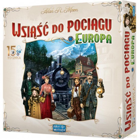 Wsiąść do Pociągu: Europa 15 rocznica [GRA PLANSZOWA]