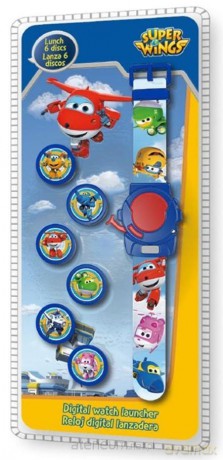 Zegarek elektroniczny + 6 tarcz Super Wings