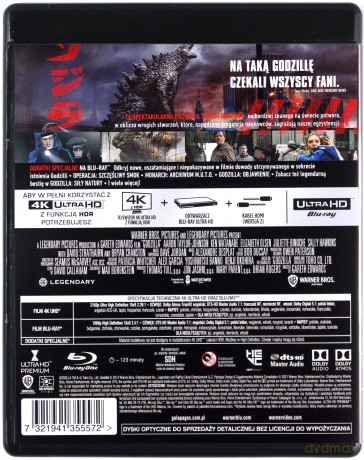Godzilla [Blu-Ray 4K]+[Blu-Ray]