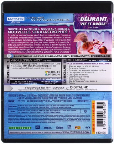 Ice Age: Collision Course (Epoka lodowcowa 5: Mocne uderzenie) [Blu-Ray 4K]+[Blu-Ray]