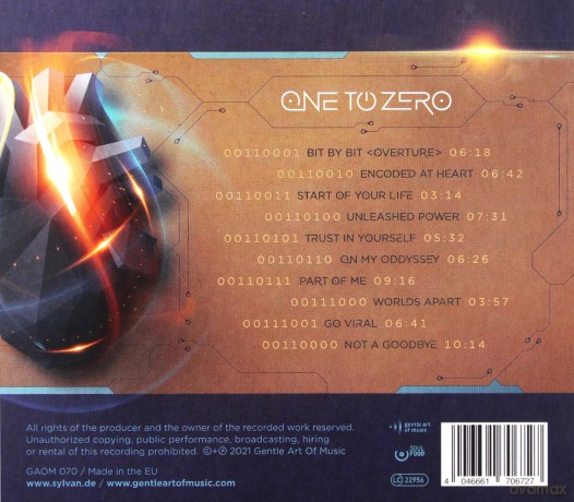 Sylvan: One To Zero (digipack) [CD]