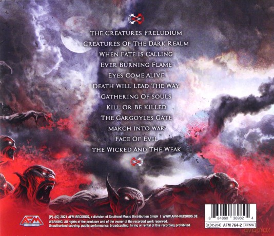 Bloodbound: Creatures Of The Dark Realm [CD]