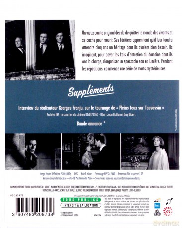 Spotlight on a Murderer [Blu-Ray]