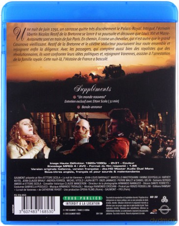 The Night of Varennes (Noc w Varennes) [Blu-Ray]