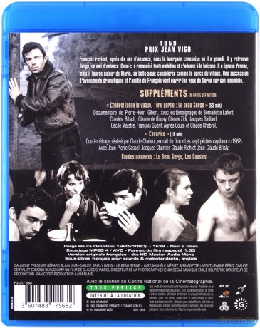 Le beau Serge (Piękny Serge) [Blu-Ray]