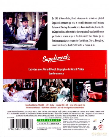 The Gambler (Gracz) [Blu-Ray]