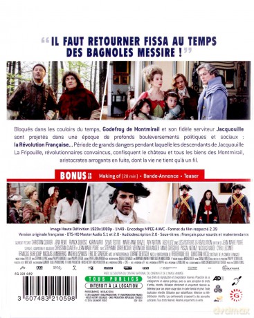 The Visitors: Bastille Day (Goście, goście III: Rewolucja) [Blu-Ray]