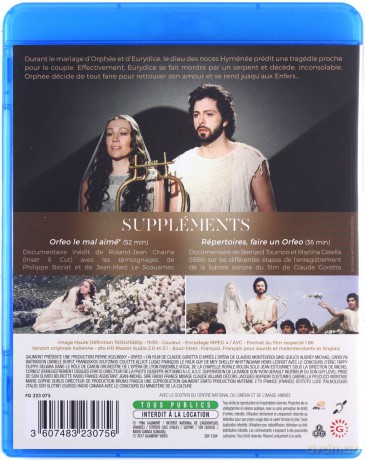 Orfeo [Blu-Ray]