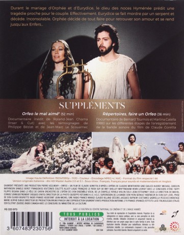 Orfeo [Blu-Ray]