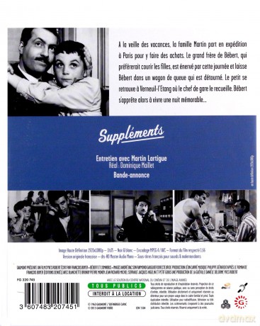 Bebert and the Train [Blu-Ray]