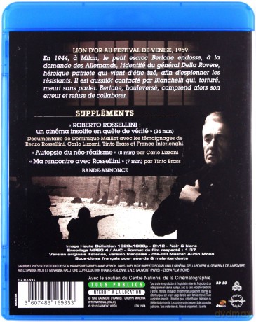 General Della Rovere (Generał della Rovere) [Blu-Ray]