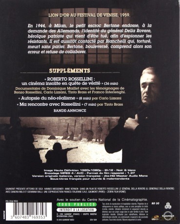 General Della Rovere (Generał della Rovere) [Blu-Ray]