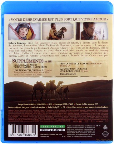 The Last Flight (Niebo nad Saharą) [Blu-Ray]