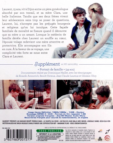 Murmur of the Heart (Szmery w sercu) [Blu-Ray]