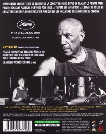The Mystery of Picasso (Tajemnica Picassa) [Blu-Ray]