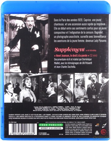 Lady Paname [Blu-Ray]