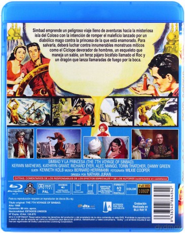 The 7th Voyage of Sinbad (Siódma podróż Sindbada) [Blu-Ray]