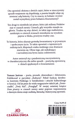 Arytmia i kwarantanna - Tomasz Jastrun [KSIĄŻKA]