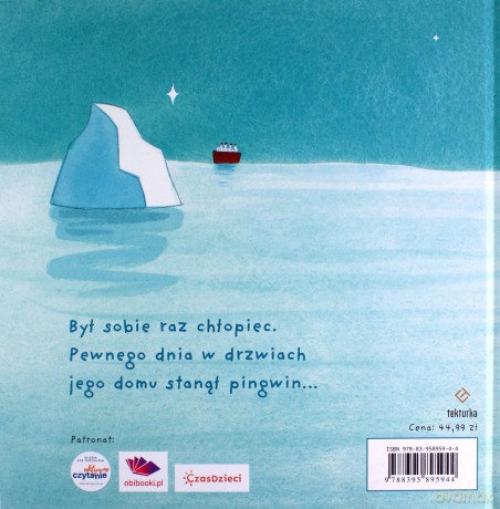 Chłopiec i pingwin - Oliver Jeffers [KSIĄŻKA]
