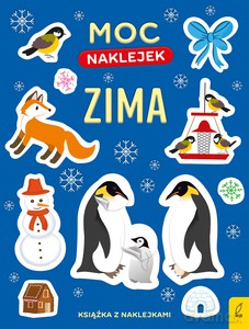 Moc naklejek. Zima [KSIĄŻKA]