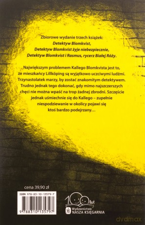 Przygody detektywa Blomkvista - Astrid Lindgren [KSIĄŻKA]