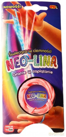 Neo-Lina Świecąca w ciemności różowa [GRA]
