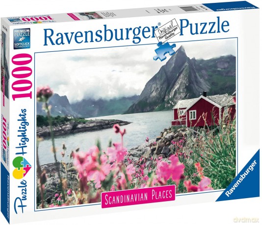 RAVENSBURGER 1000 el. Skandynawskie Domek [PUZZLE]