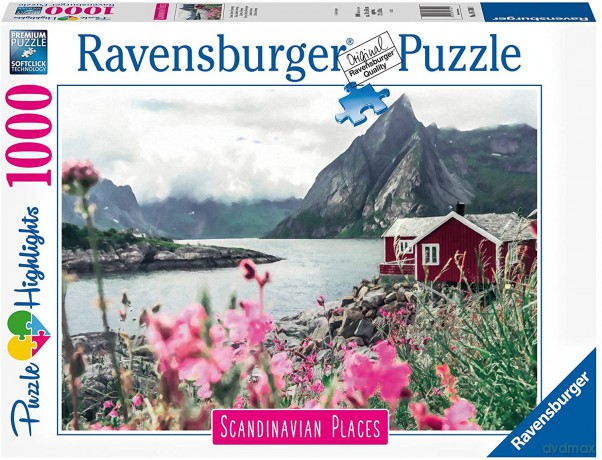RAVENSBURGER 1000 el. Skandynawskie Domek [PUZZLE]
