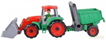 Truxx Traktor z przyczepą w otwartym pudełku