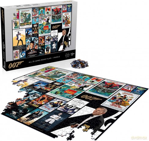 WINNING MOVES James Bond 007 Posters 1000 el. [PUZZLE]