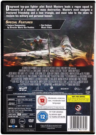 Czerwone niebo [DVD]